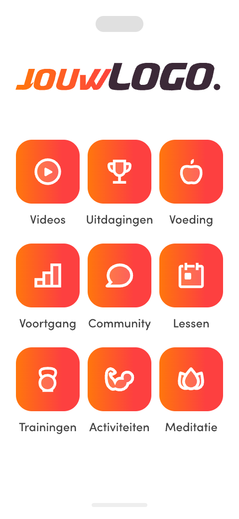 Leden kunnen zich via de mobiele app aanmelden