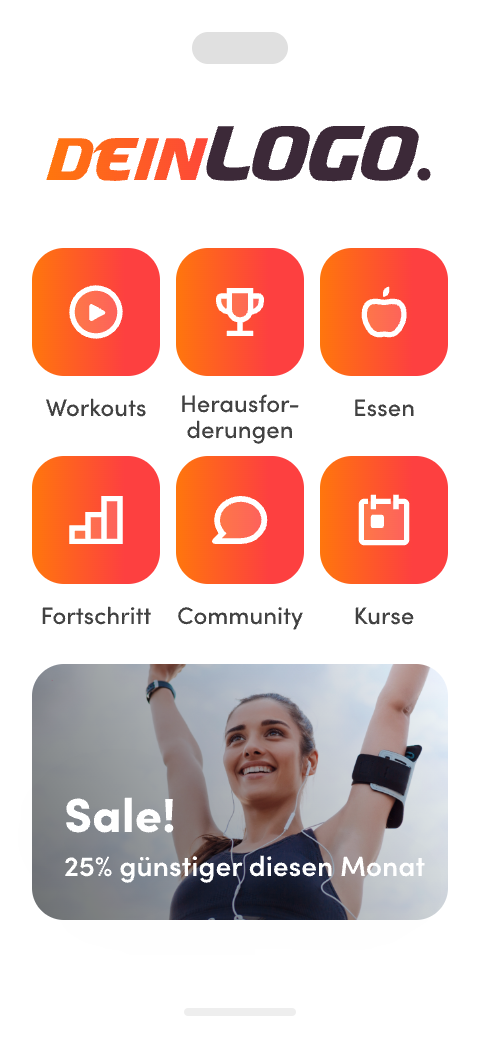 Individuelle Werbung für den Startbildschirm