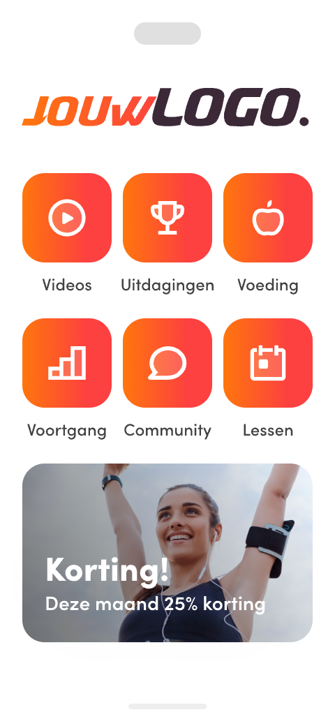 promotie voor home screen