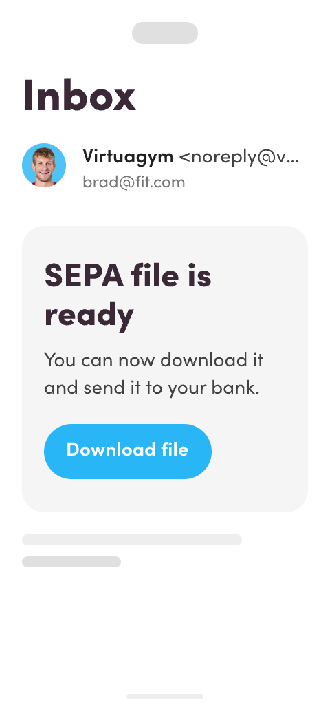 SEPA payments from mobile