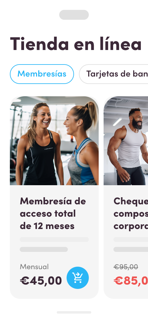 Compra clases de grupo