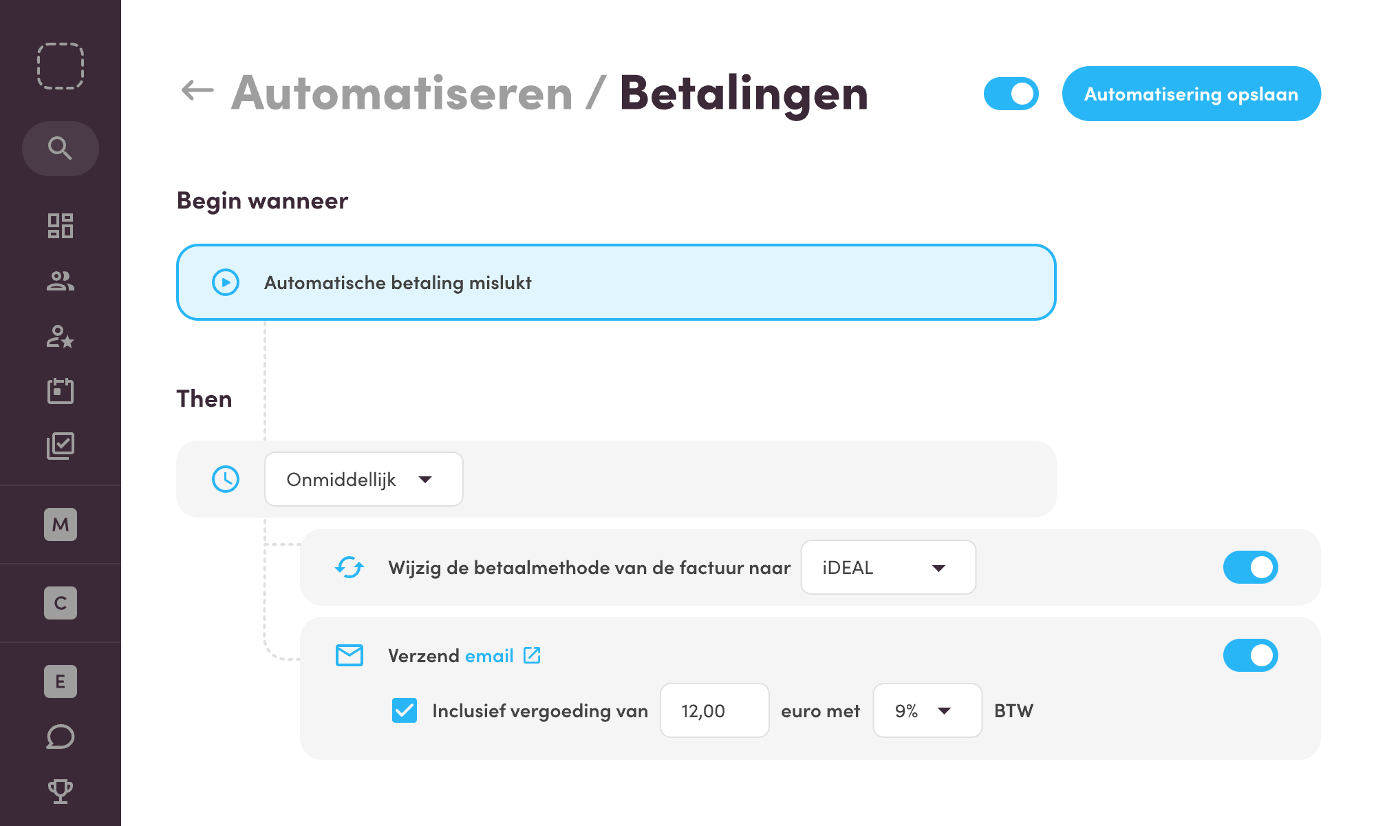 Virtuagym platform dunning payments illustration