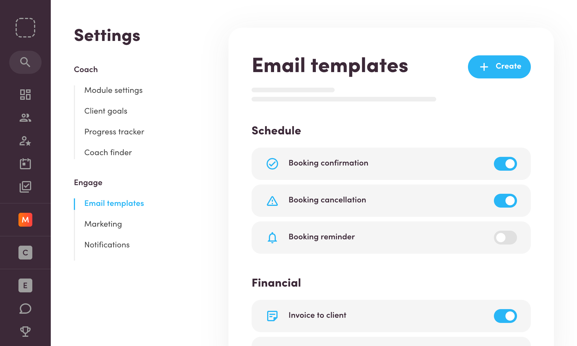 Email templates