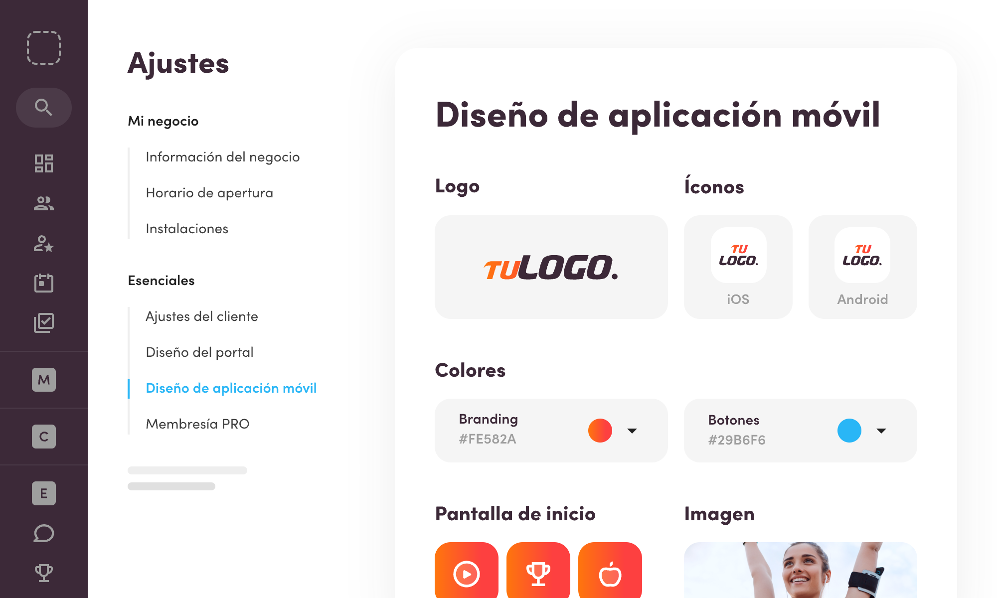 Diseño de aplicación móvil