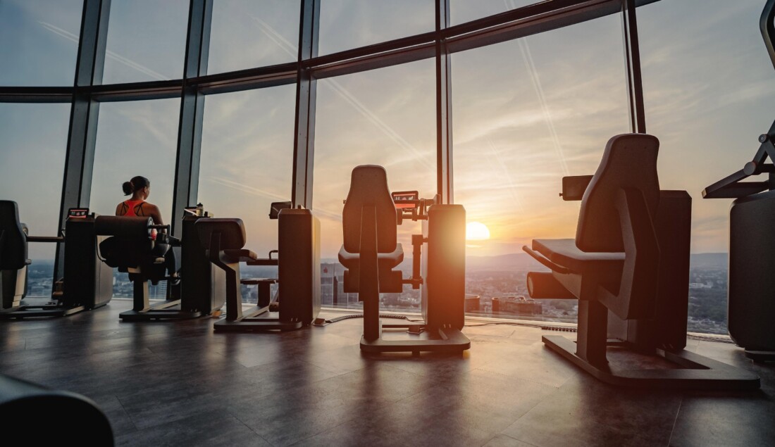 Prime Time Fitness interior Frankfurt location