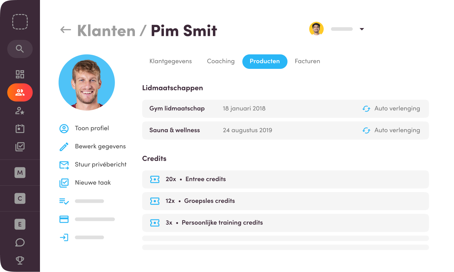 Alles-in-één management software