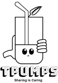 Concept 3: the cup under outlined TPUMPS capitals.