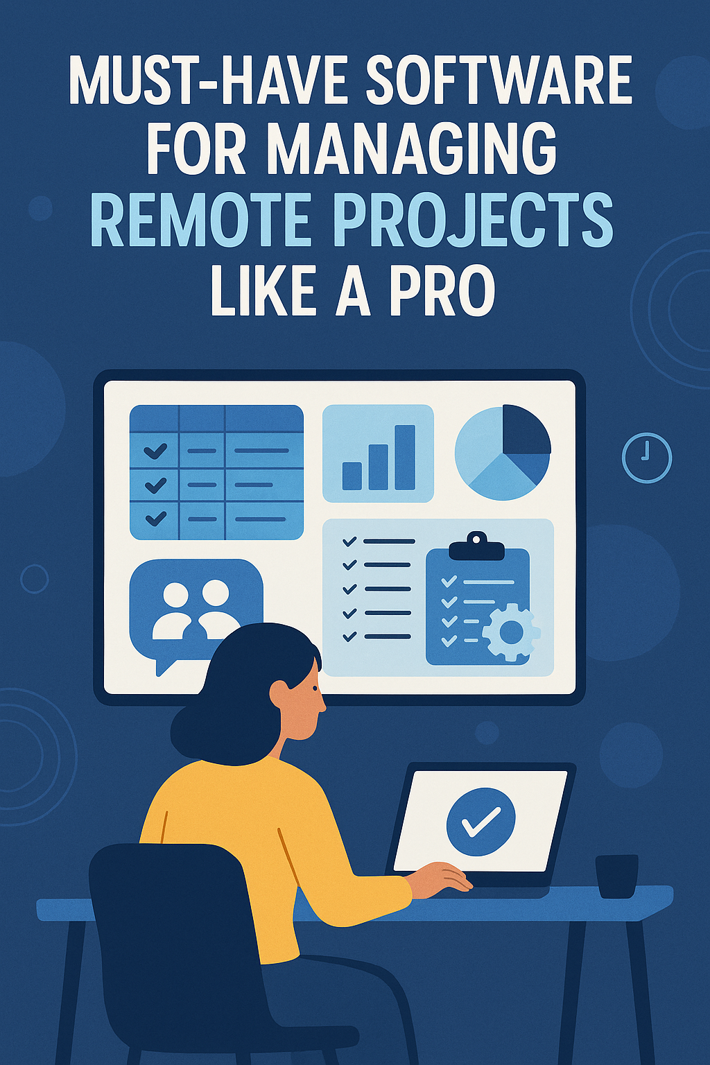 Remote work productivity tools,Best project management software,Remote team collaboration tips