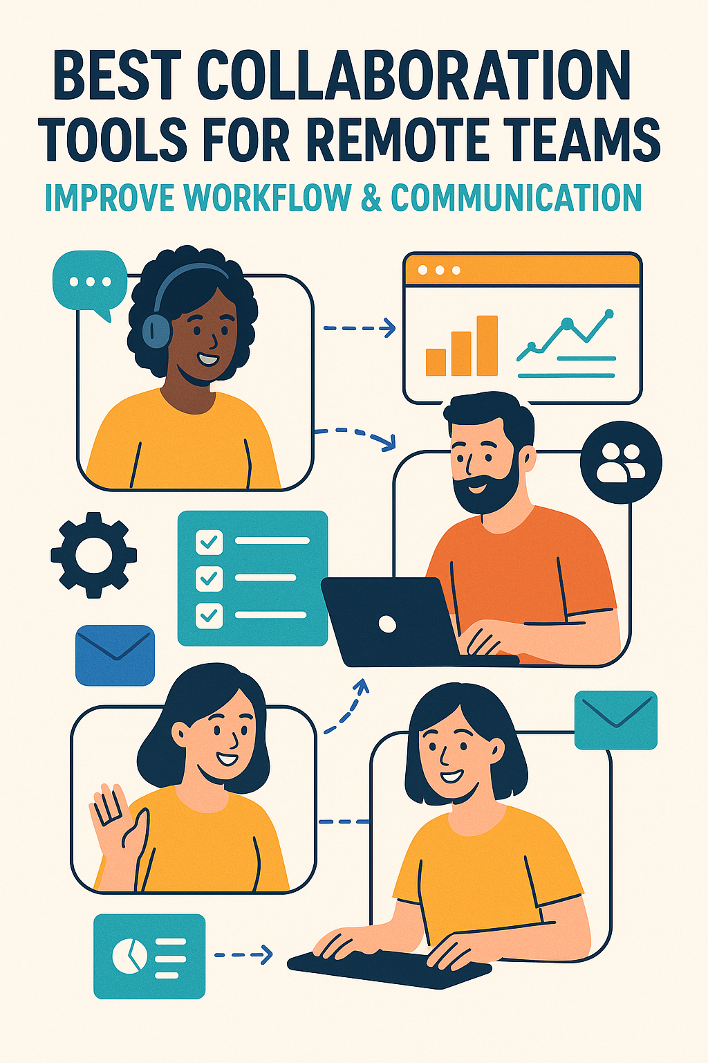 Remote work productivity tools,Best project management software,Remote team collaboration tips