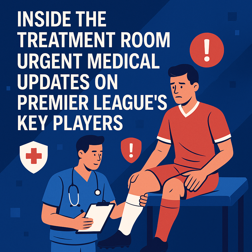 football player injuries,treatment updates in football,football injury reports,latest injury news in football,football team medical updates,football fitness status