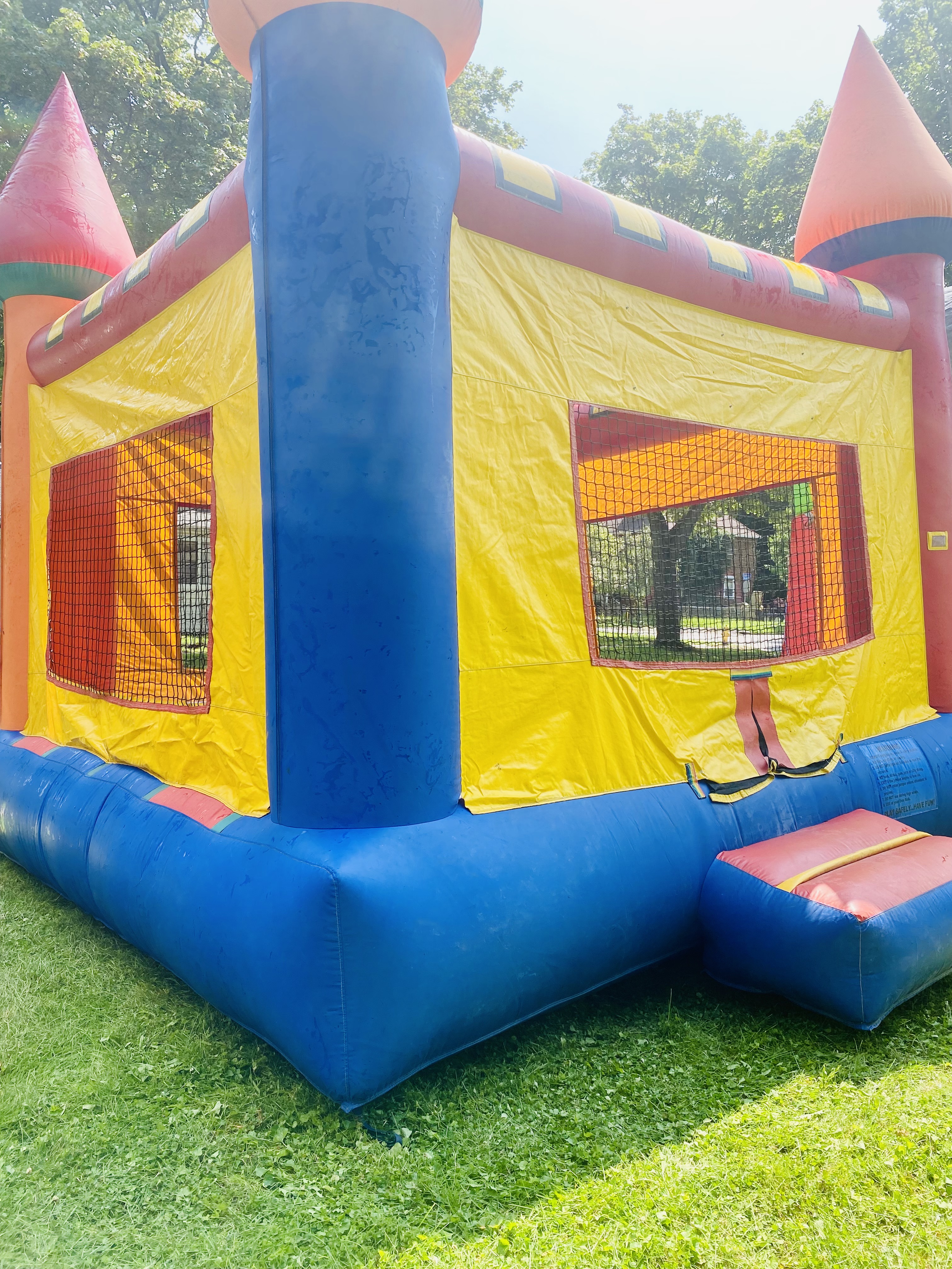 Large multicolor castle 