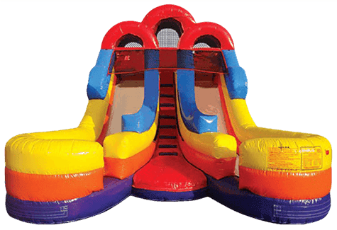 Junior Dual Lane Inflatable Water Slide