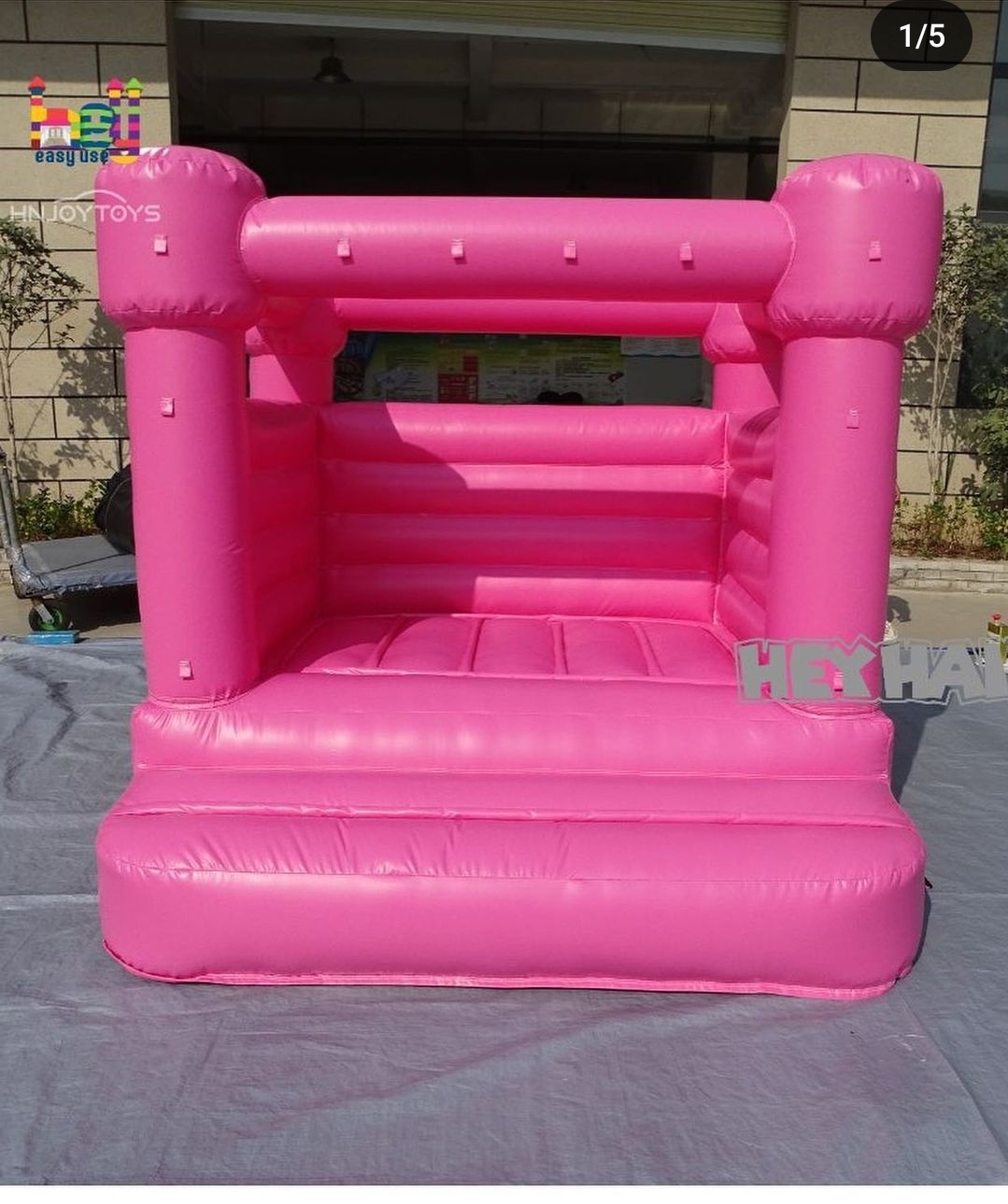 Pink Toddler Bounce House