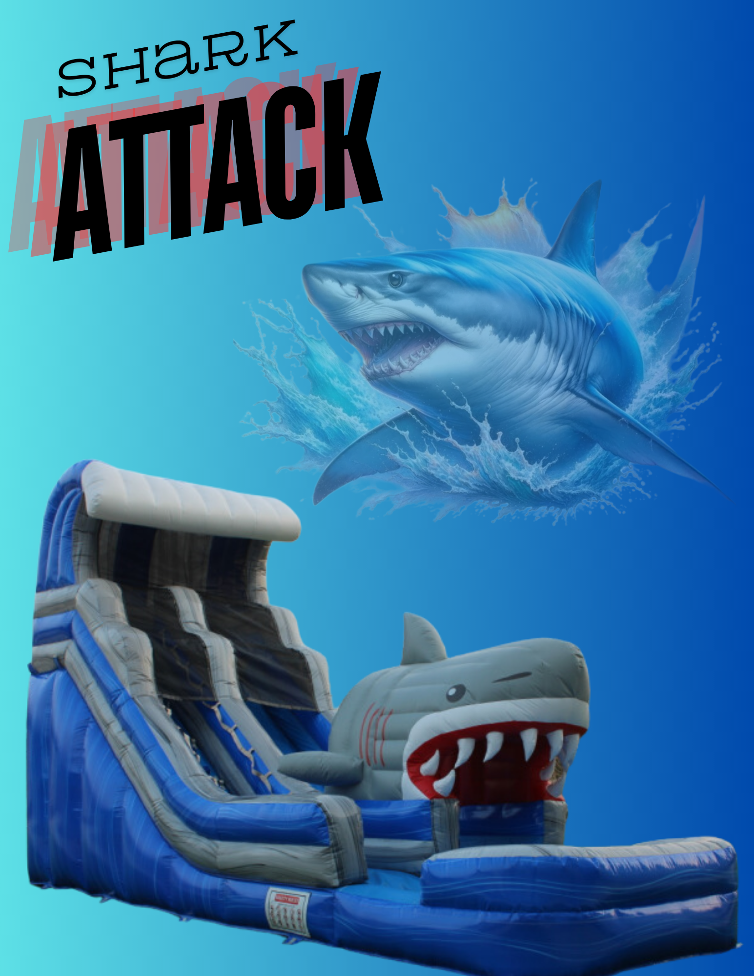 Shark Attack Waterslide