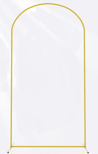 Gold Fomcet Arch Backdrop Stand