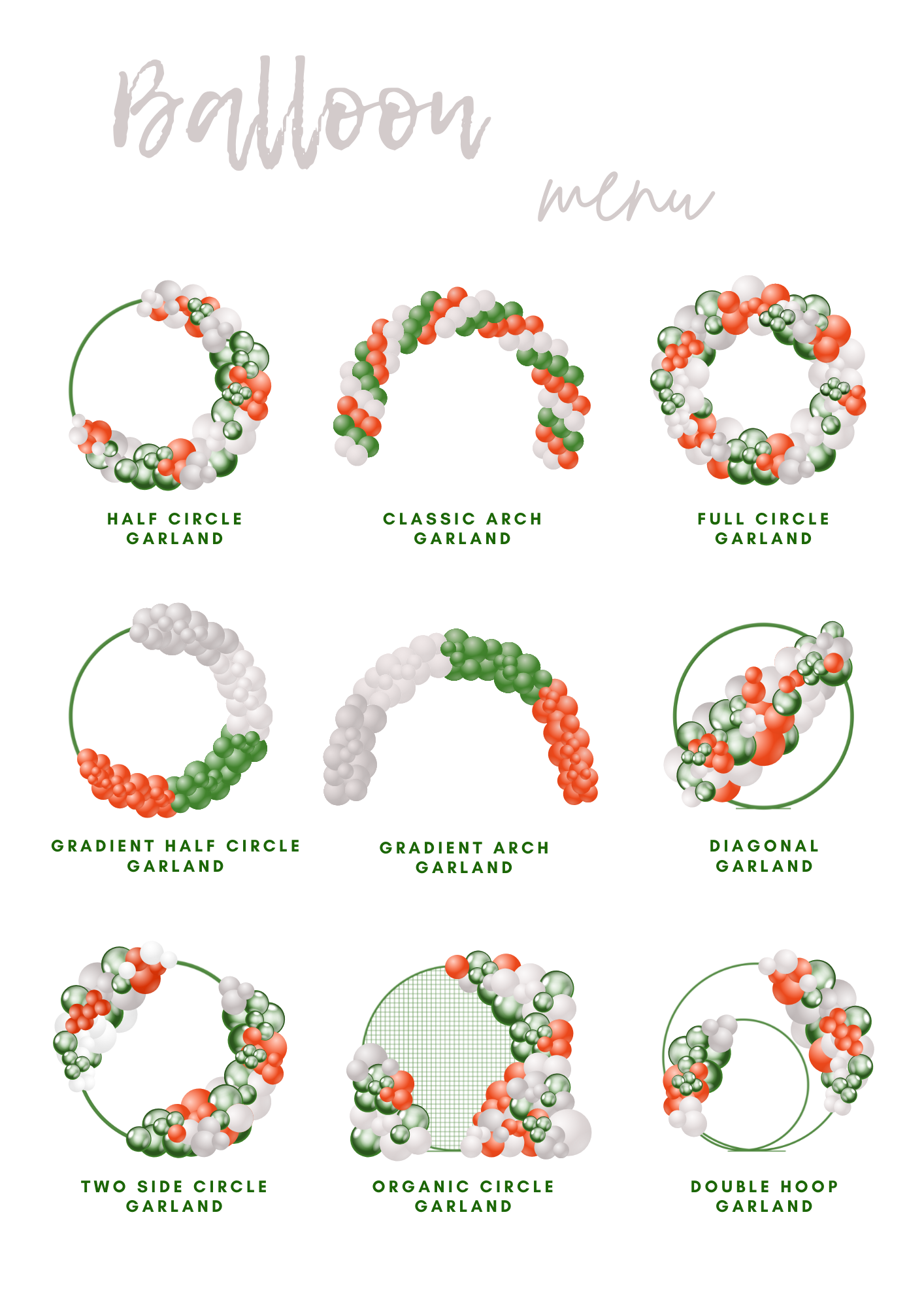  Balloon Arch / Garland