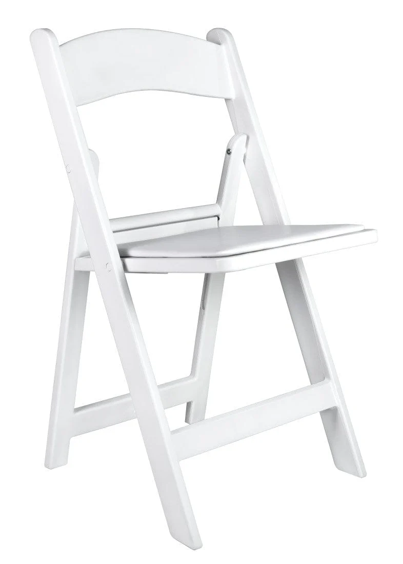 White Resin Chairs