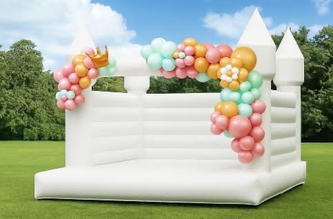 White Bounce House