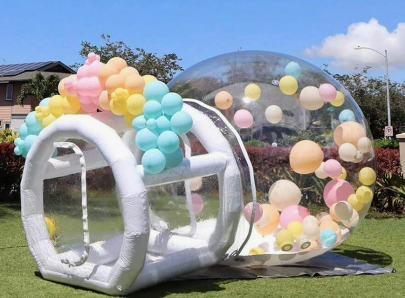 Transparent Bubble House