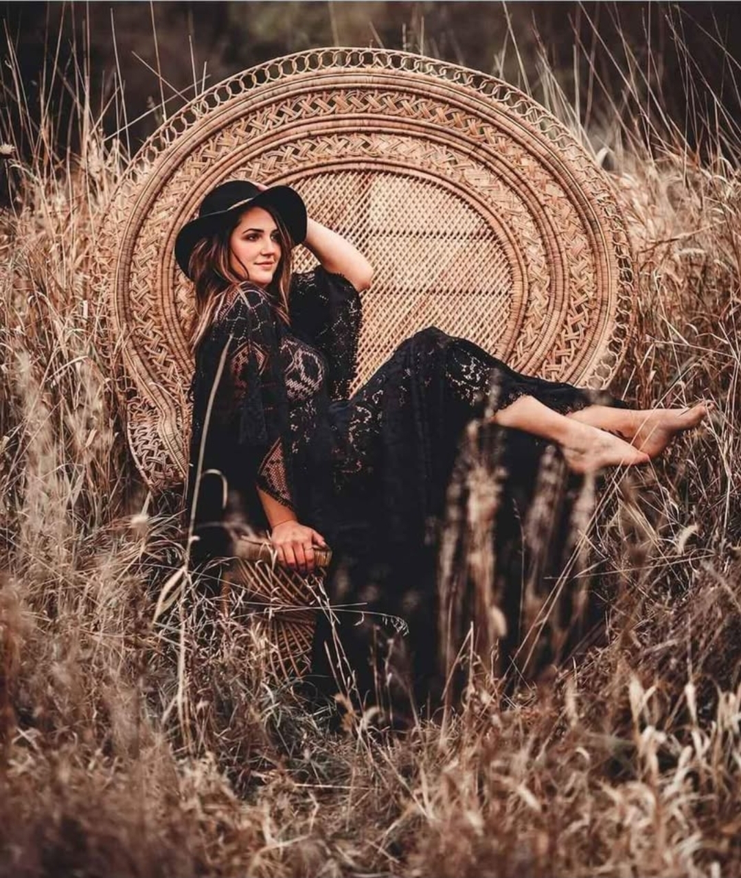 Boho chair,  Peacook Chair