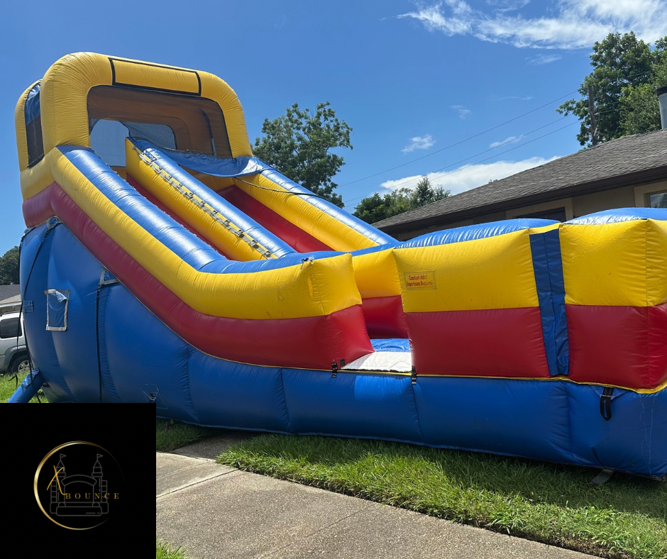 Multi Color 19ft Slide Wet/Dry