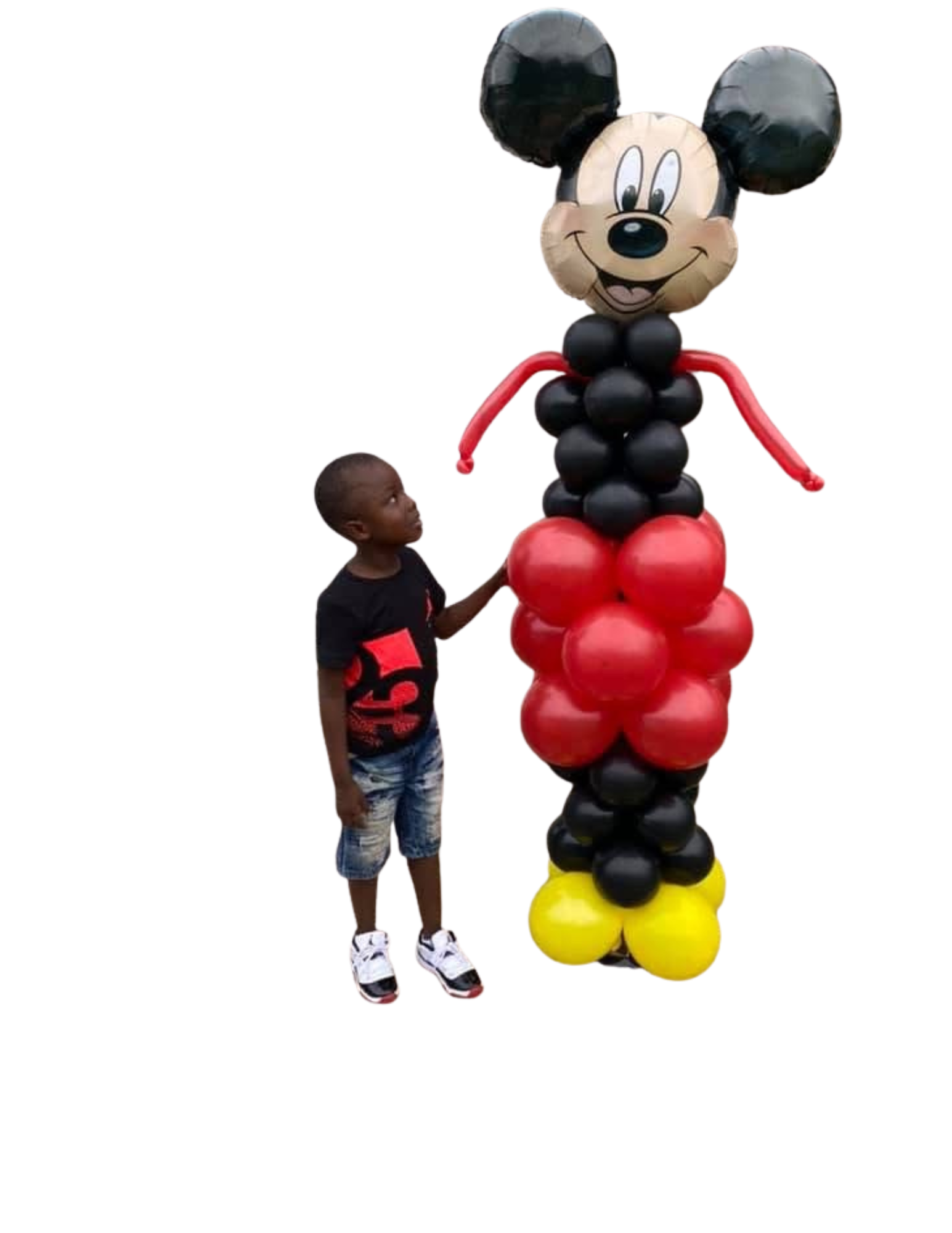 Mickey Mouse Balloon Column