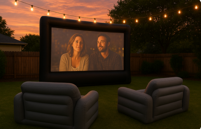 Movie Screen Projector Theme Setup