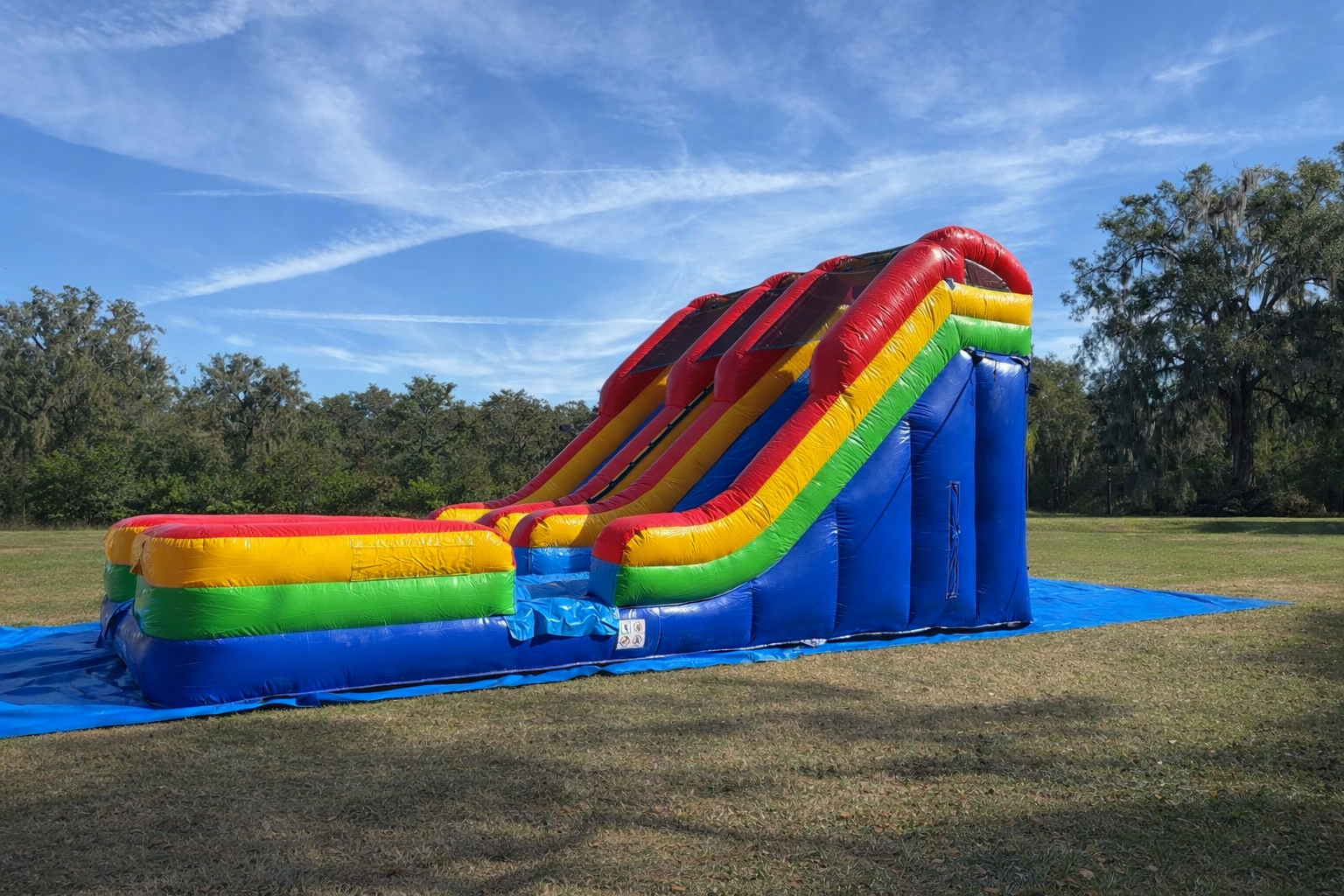 Dual Lane Water Slide