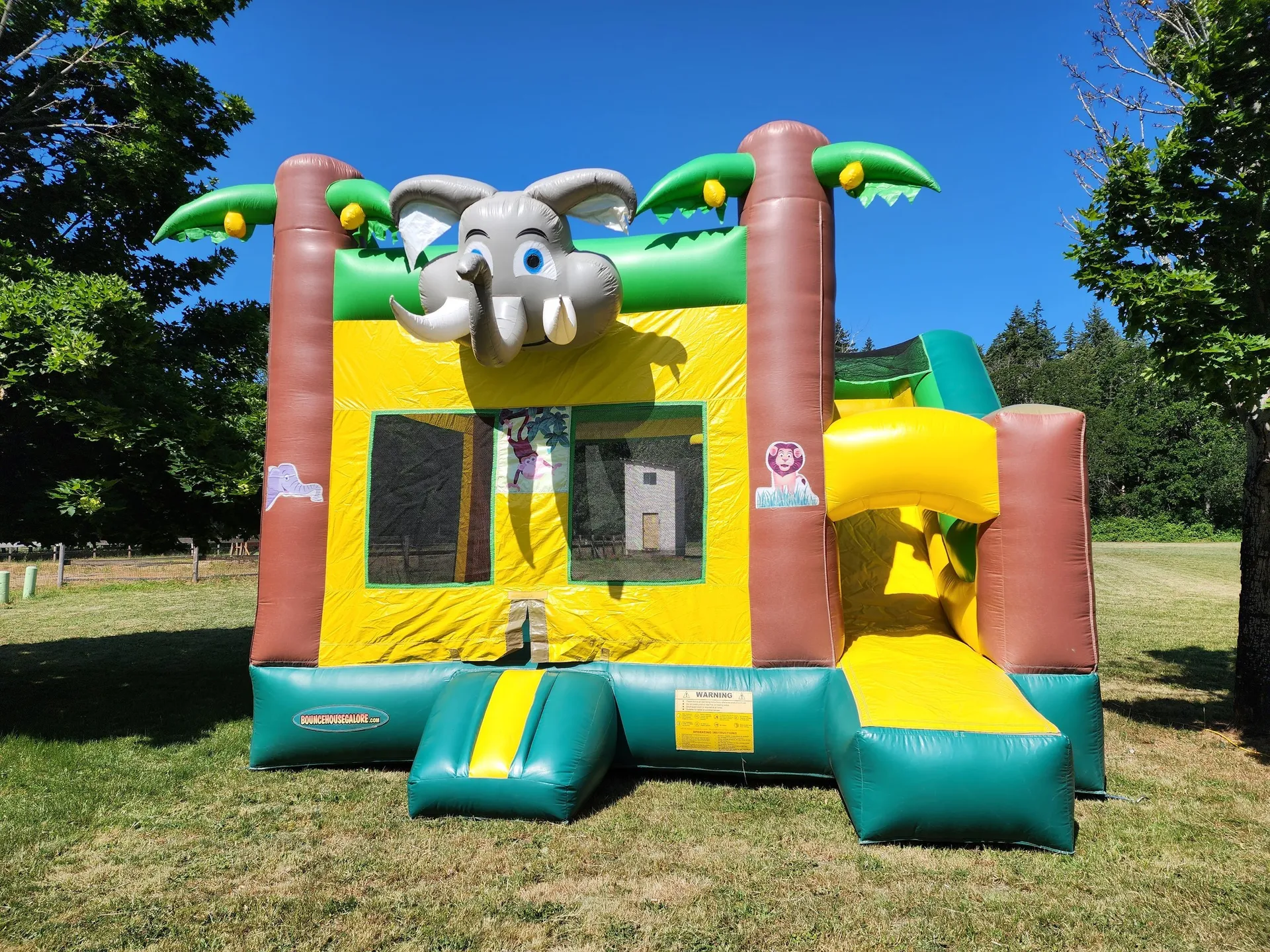 Jungle Combo Bounce House