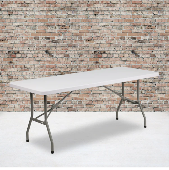6 Foot Folding Table