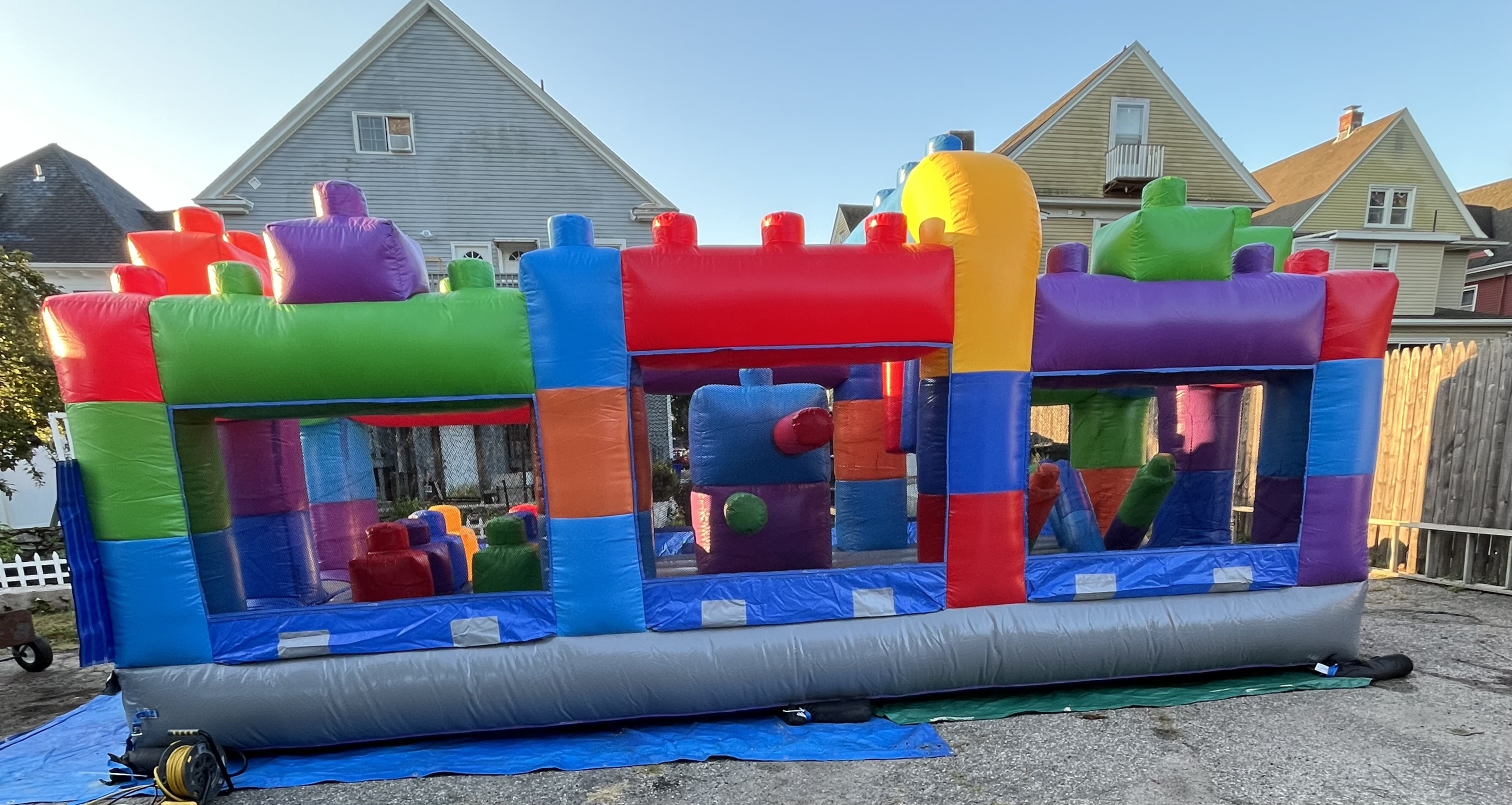 20 Ft Double lane obstacle course 