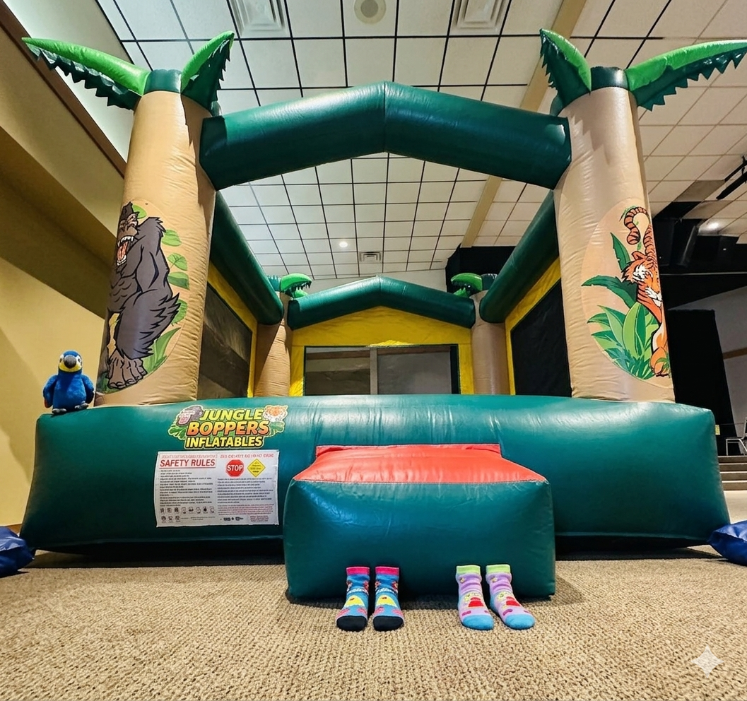 Jungle Safari Bounce House 