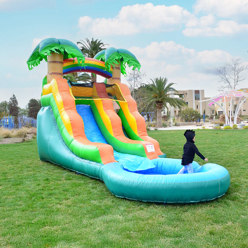 Summer Breeze Water Slide with Pool