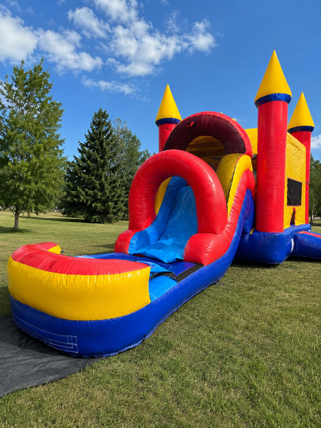Castle Jump & Slide Combo ( Wet or Dry )