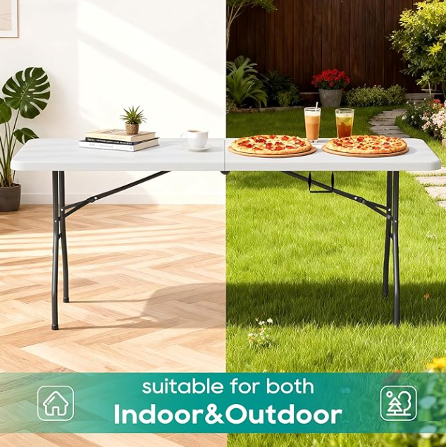 6 Foot Folding Table