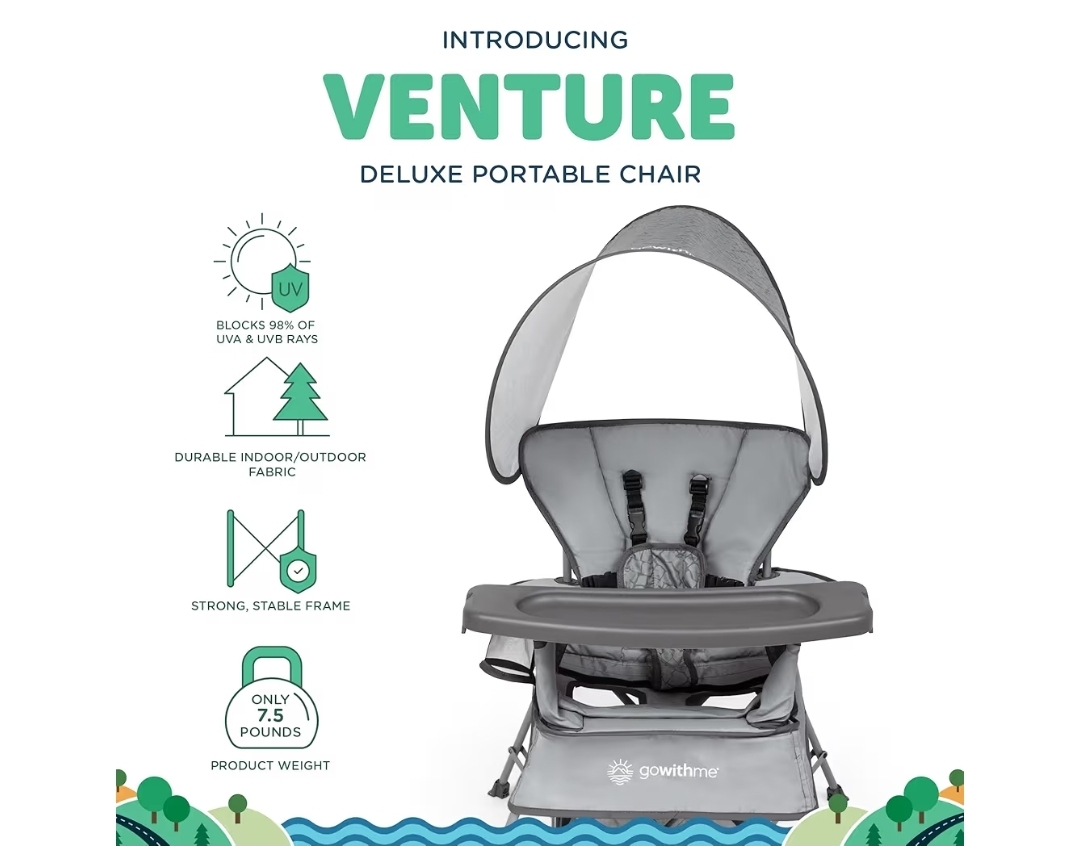 Deluxe baby portable chair 