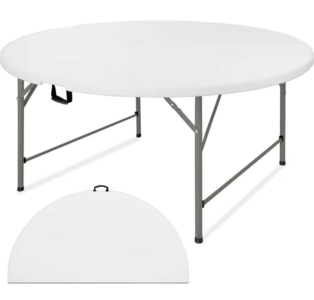 60" Folding Round Table 