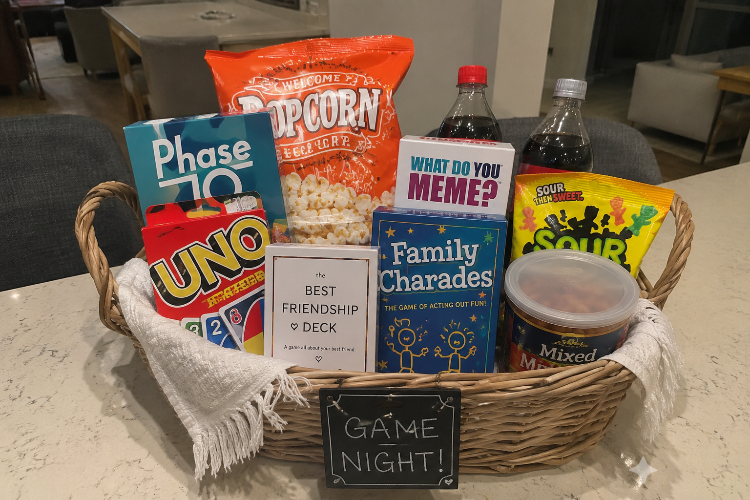 Game Night Basket 