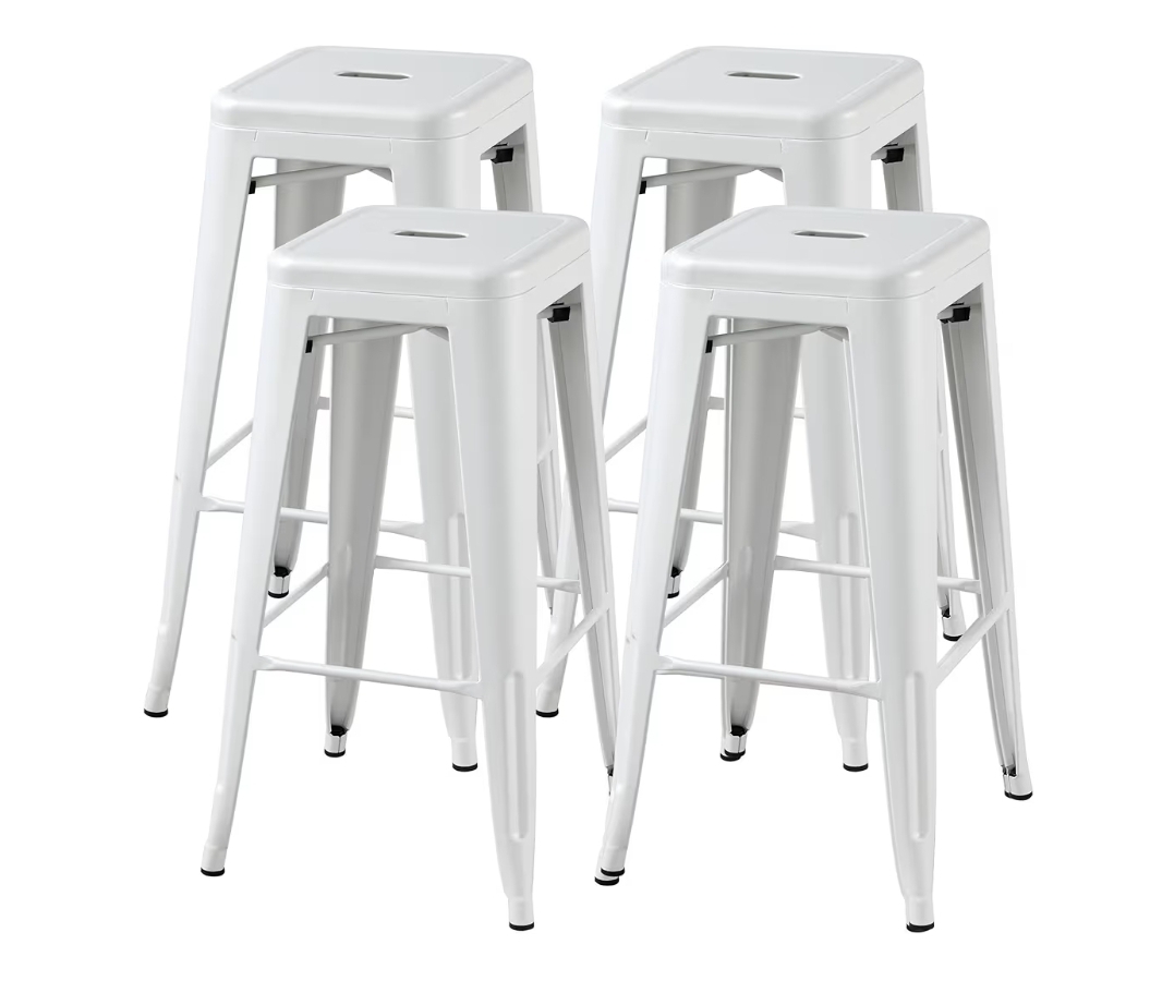 White Bar Stool