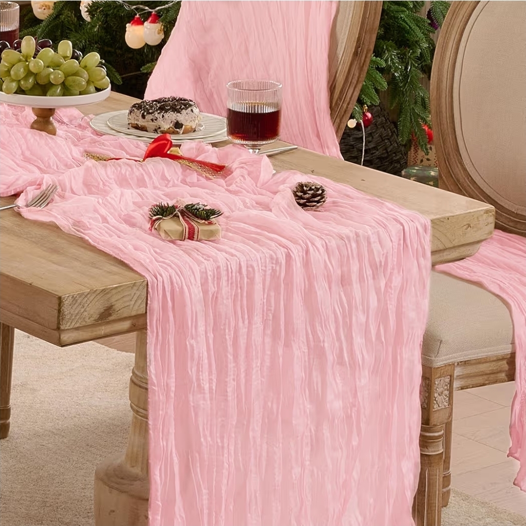 10ft Guaze Cheesecloth Table Runners 