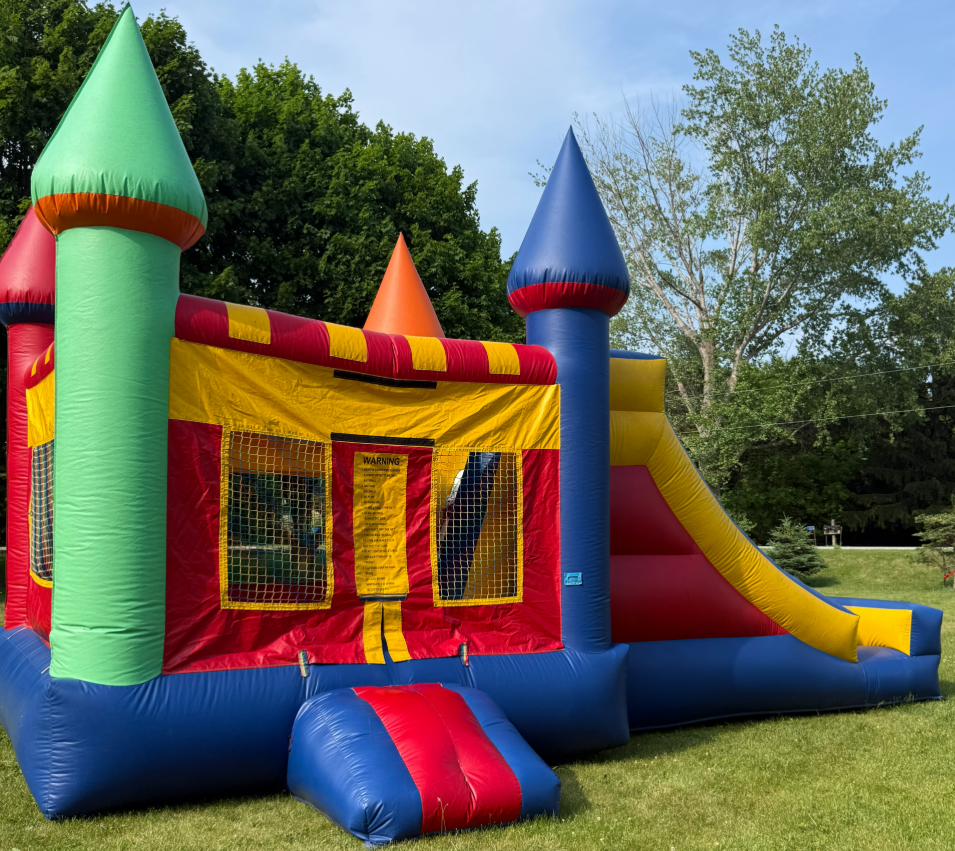 Castle Bounce House with Slide