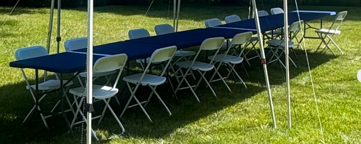 Blue Table Cloths 