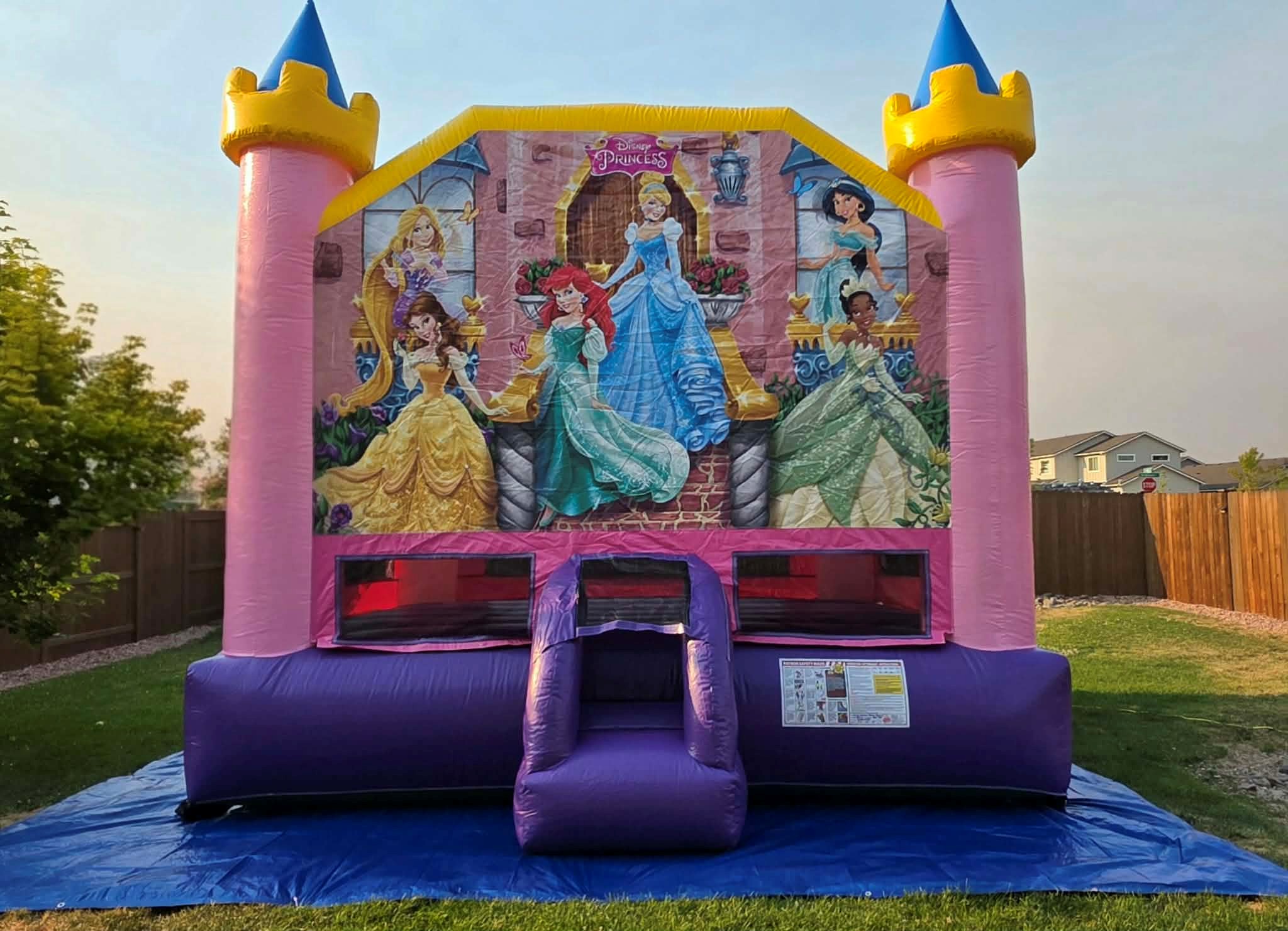 Disney Princess Castle Bounce House