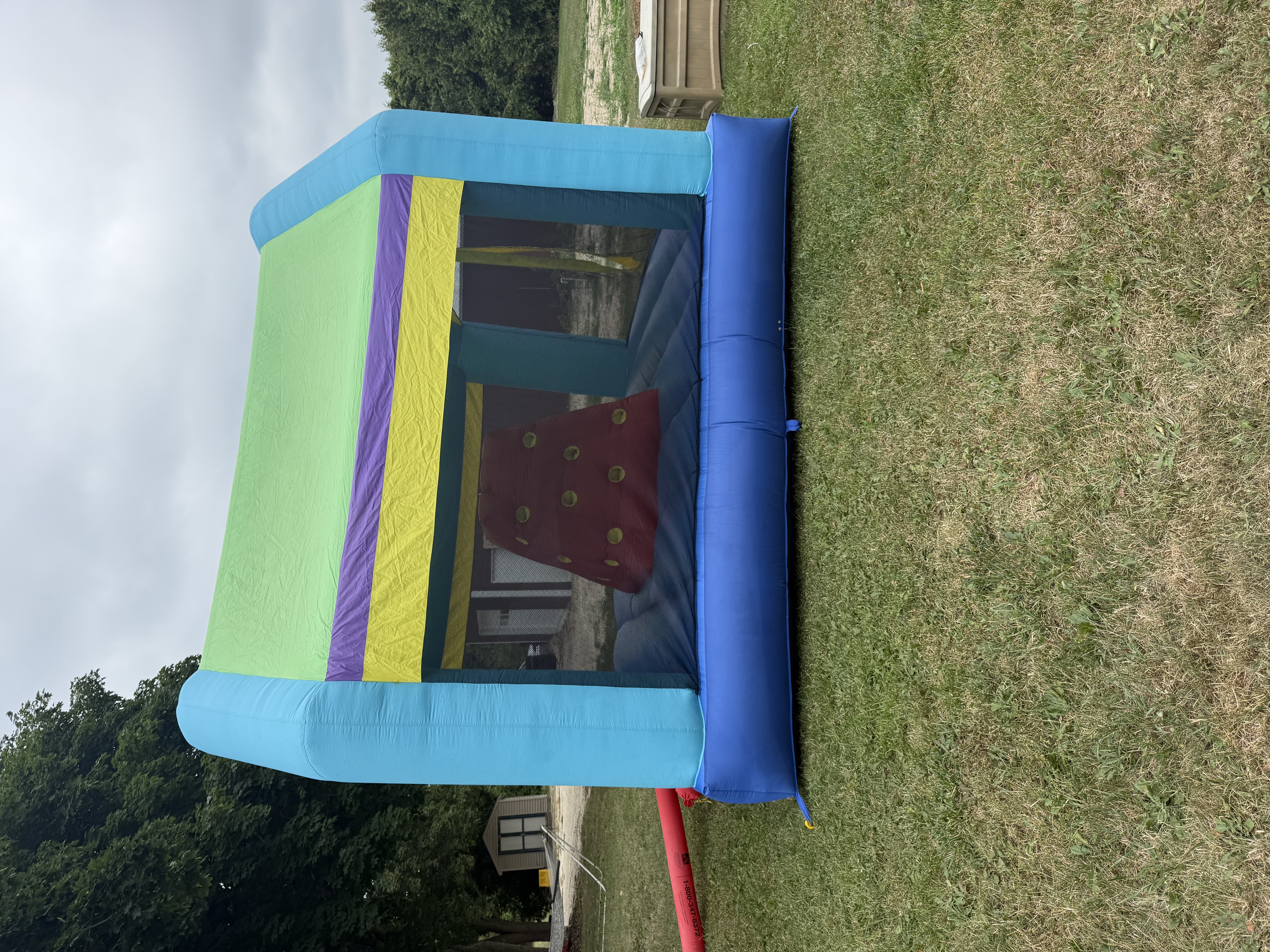 Bounce House & Climbing Wall Combo