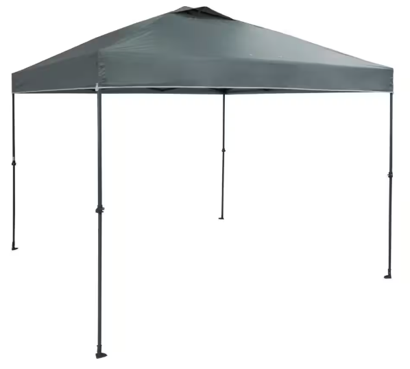 10 x 10 Foot Canopy -  Dark Grey 