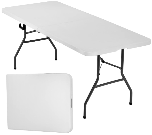 6 foot White Table