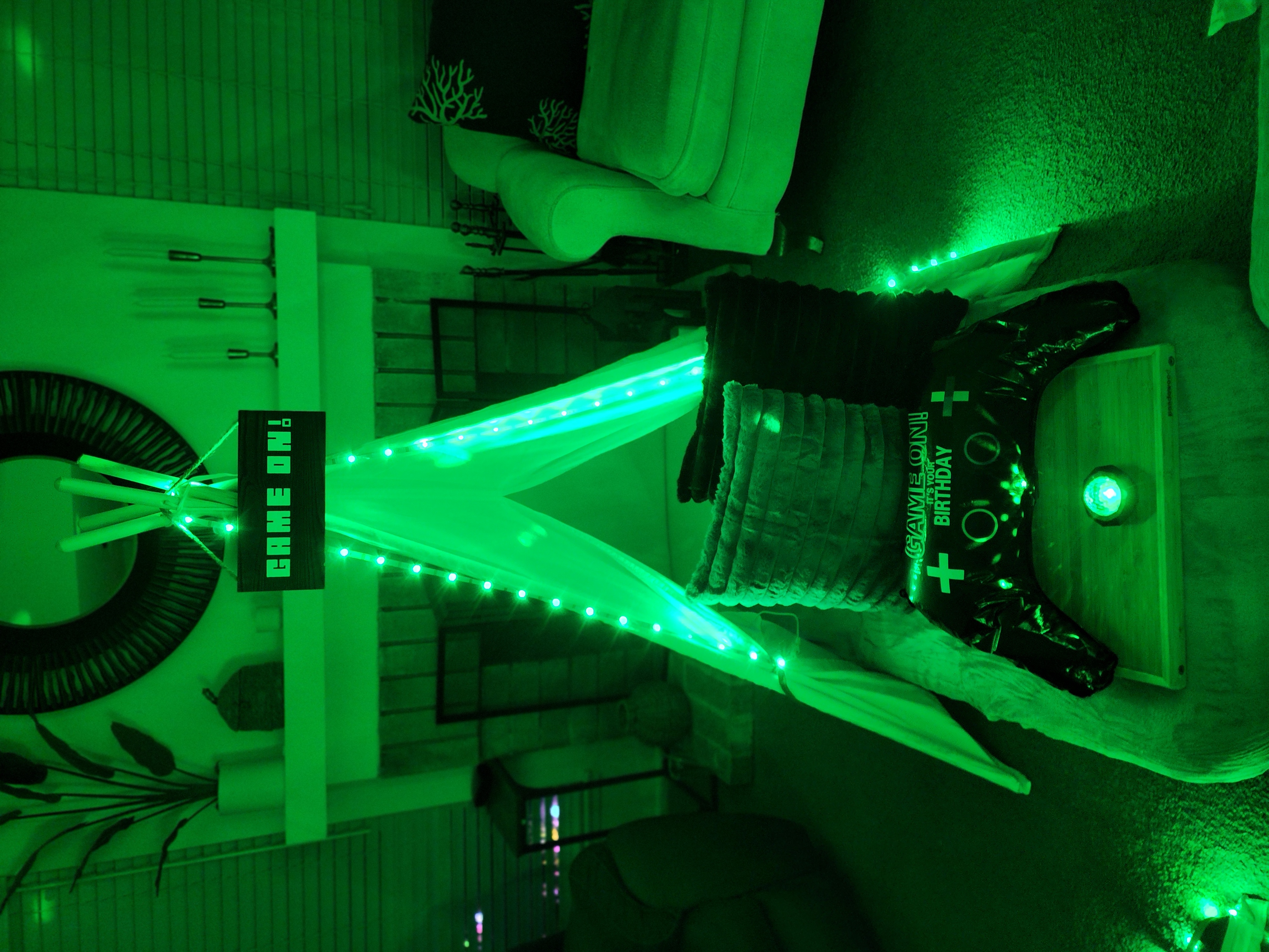 Green Game Time Teepee