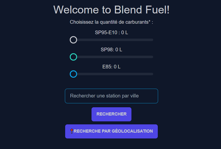 Blend Fuel