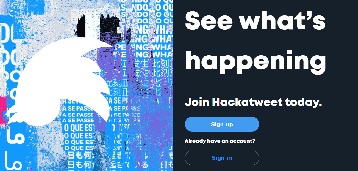Hackatweet