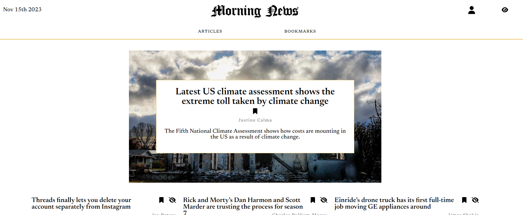 Morning News